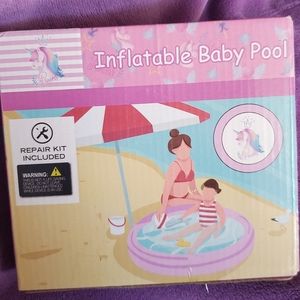 20/$30 Inflatable Baby Pool Unicorn BH Brands- NEW